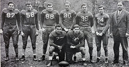 Palmerton High School football team 1941
