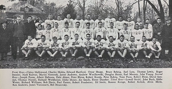 Palmerton High School football team 1949