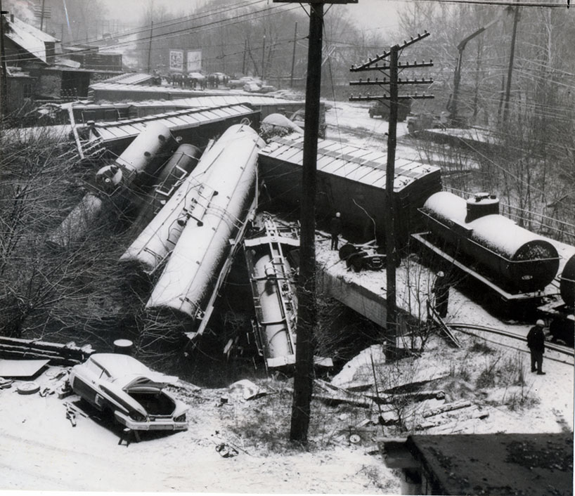 Slatington Train Wreck 1969 · Slatington Postcards