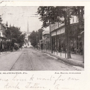 Upper Main St, Slatington, PA.