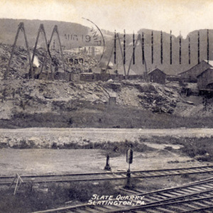 Slate Quarry, Slatington, PA.