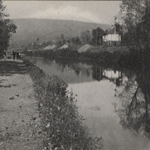 Lehigh Canal Scene, Slatington, PA