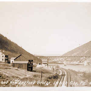 Lehigh and New England Bridge, Lehigh Gap, Pa.
