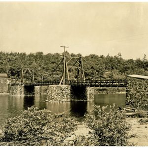 Lehigh Gap Chain Bridge Looking Southeast 